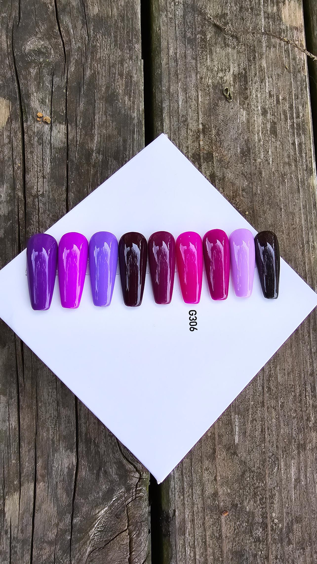 Kalıcı Oje G306 - Mor  (12 ml.) 