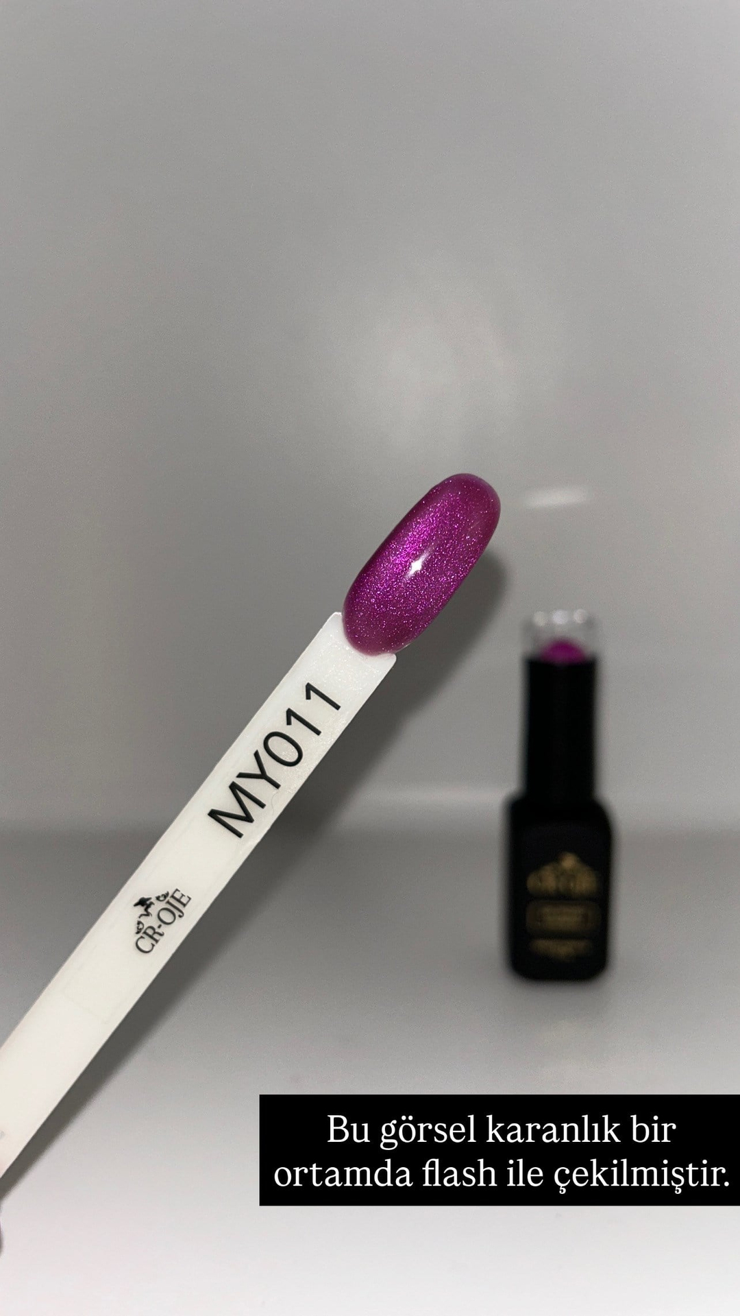 Korean Cat Eye Kristal Efektli Manyetik Cat Eye / Kedi Gözü-MY011 (12 ML)
