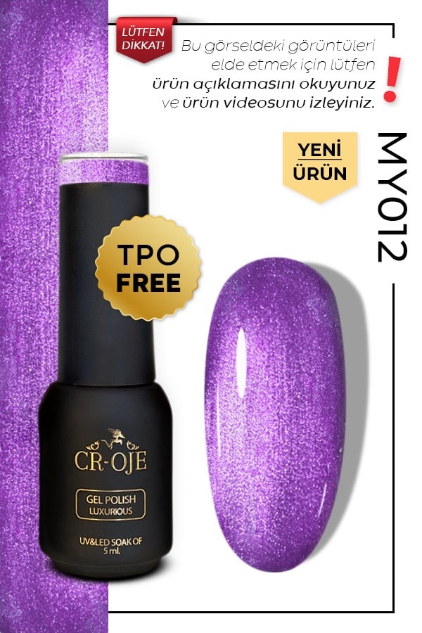 Korean Cat Eye Kristal Efektli Manyetik Cat Eye / Kedi Gözü-MY012 (5 ML)