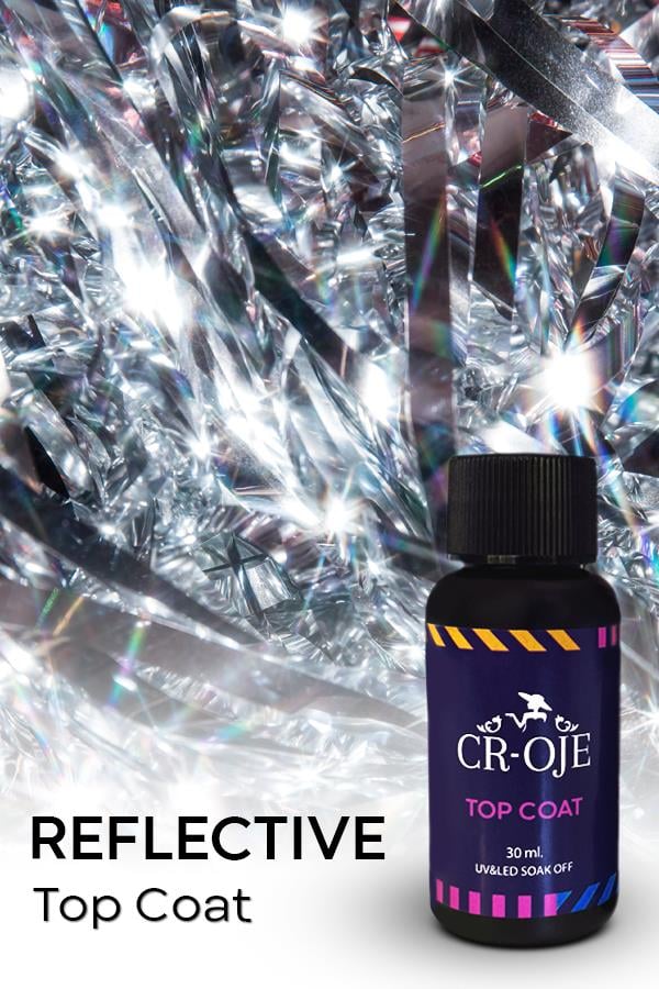 Reflectıve Top Coat (30 ml)