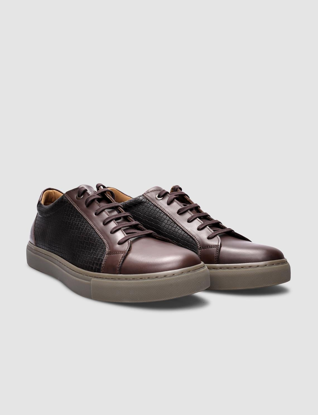 % 100 Hakiki Deri Kahverengi Erkek Ayakkabı