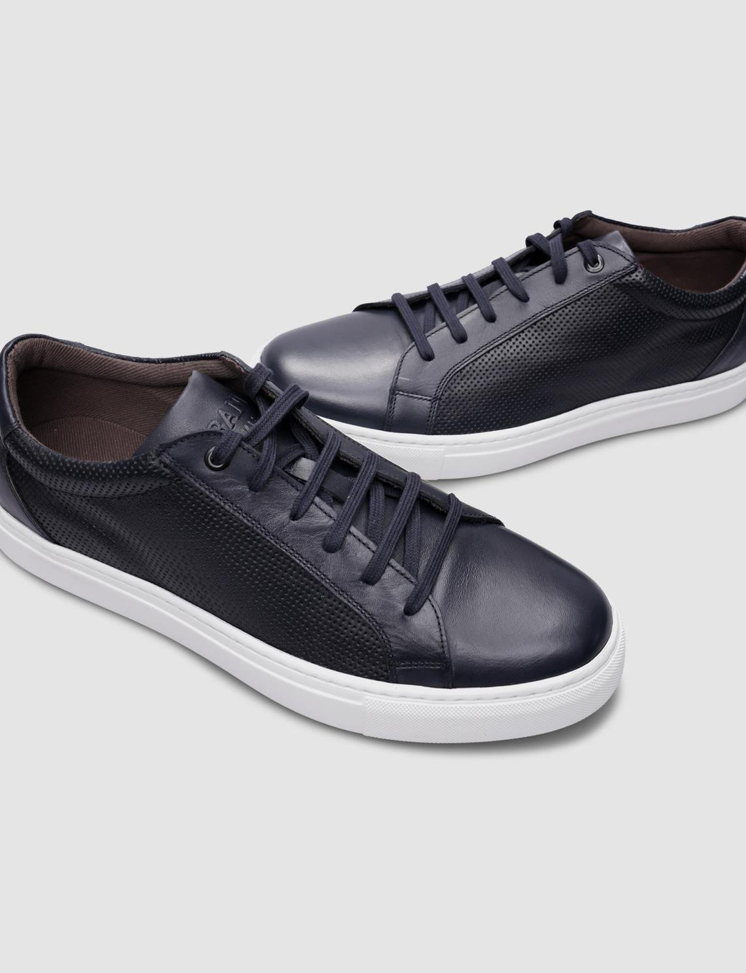 % 100 Hakiki Deri Lacivert Erkek Ayakkabı