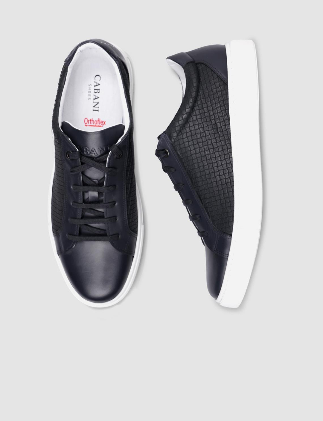 % 100 Hakiki Deri Lacivert Erkek Ayakkabı