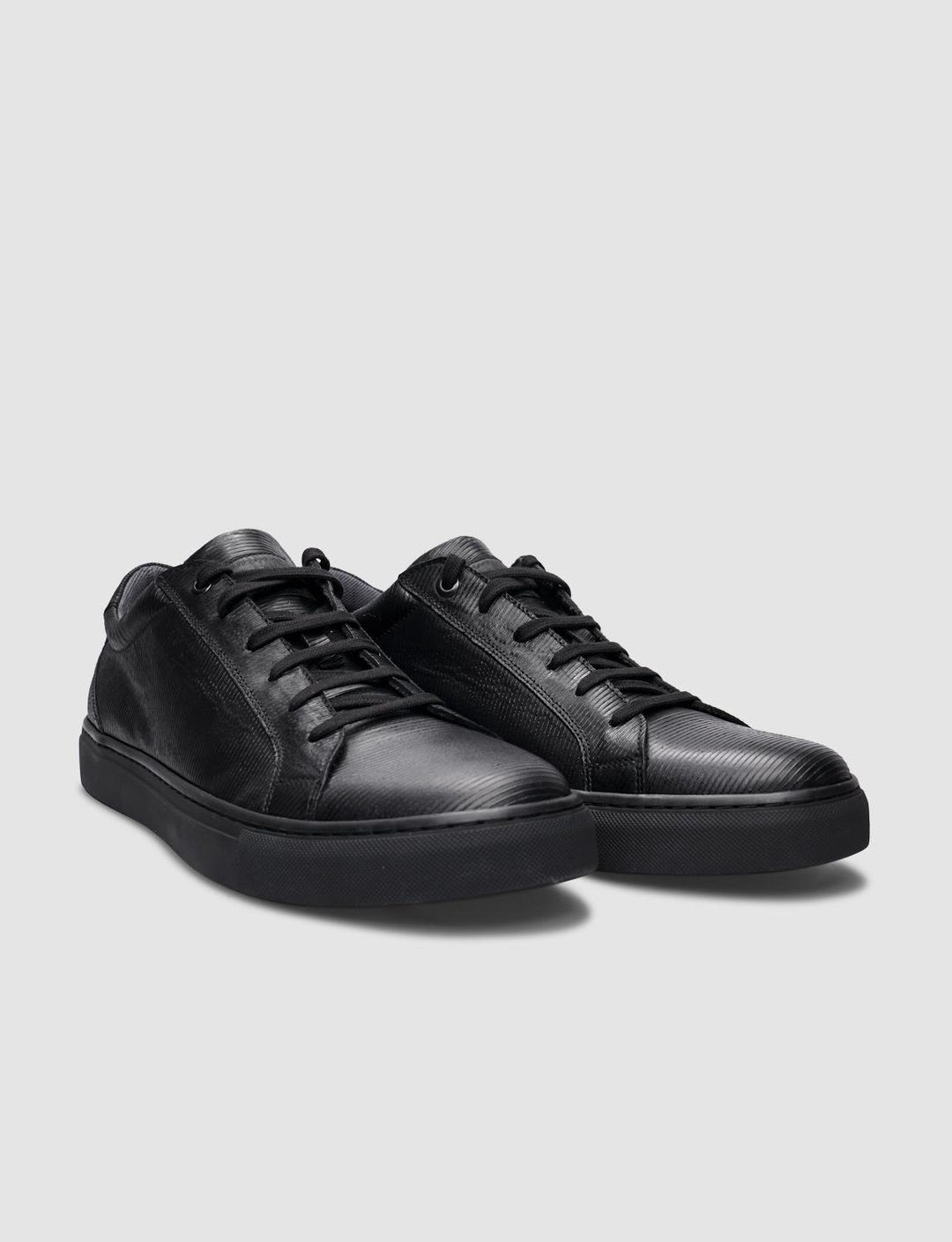 % 100 Hakiki Deri Siyah Erkek Ayakkabı