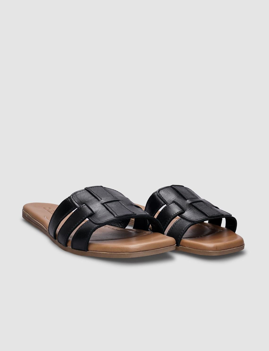 % 100 Hakiki Deri Siyah Kadın Terlik