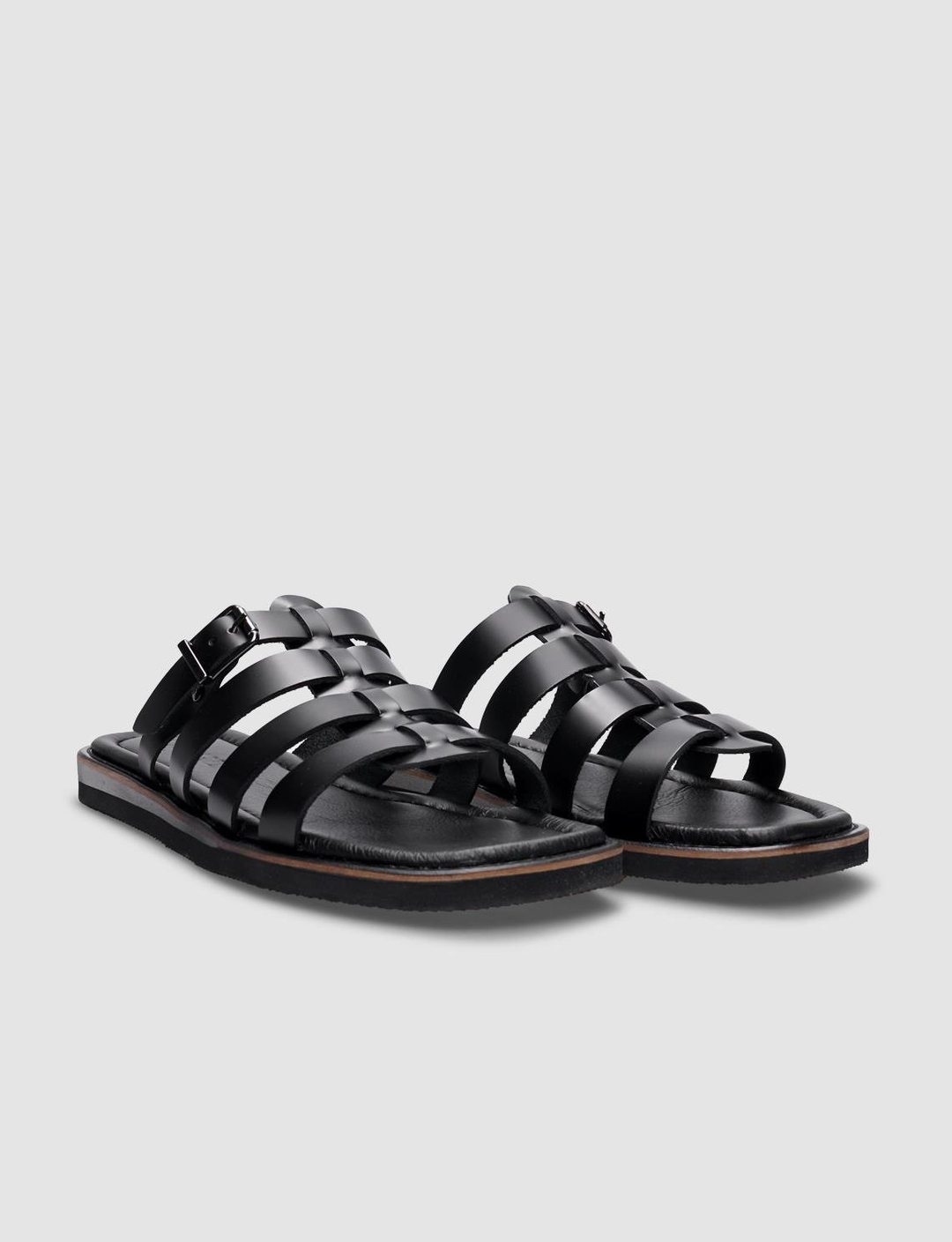 % 100 Hakiki Deri Siyah Kadın Terlik