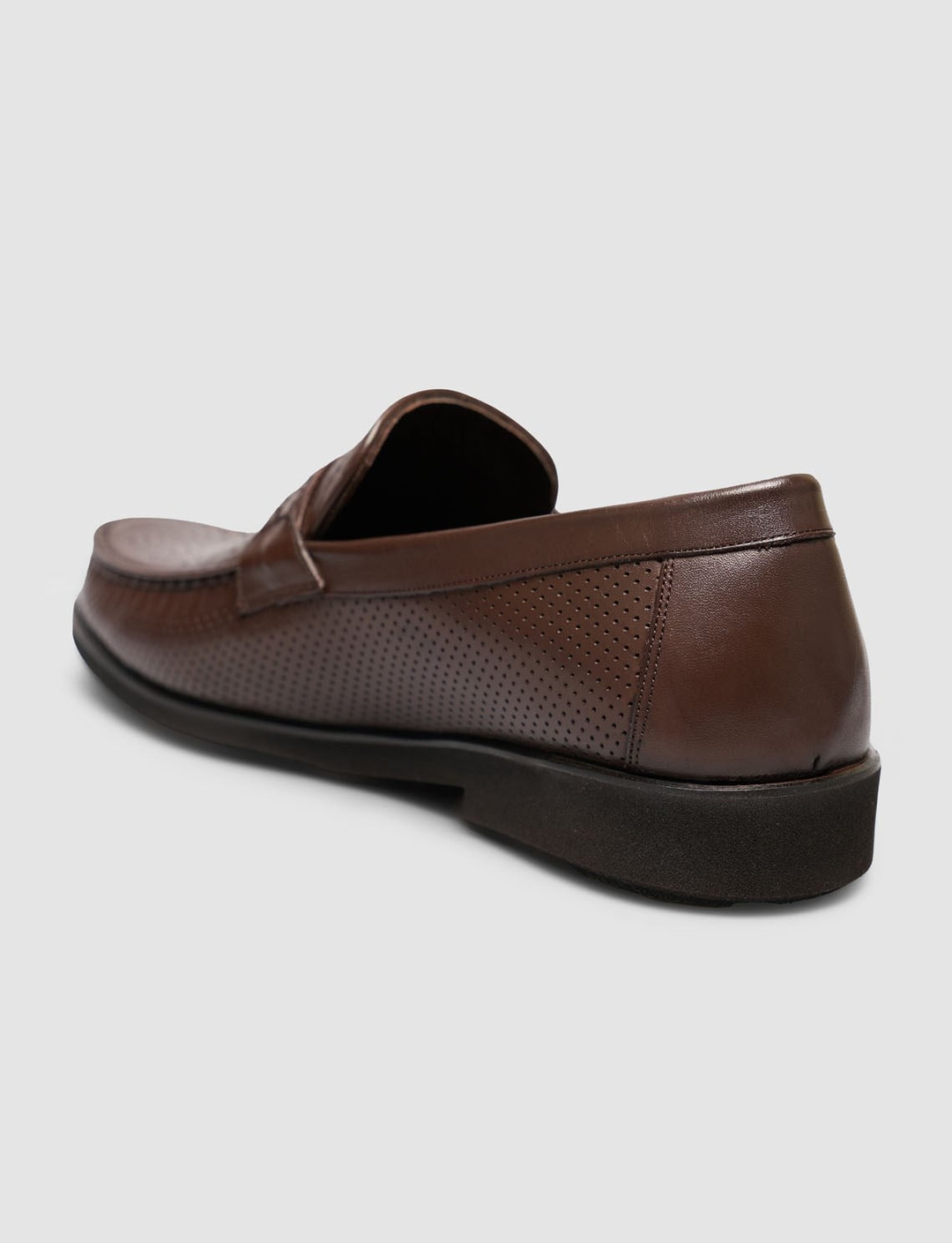  Hakiki Deri Siyah Kemer Detaylı Erkek Klasik Ayakkabı