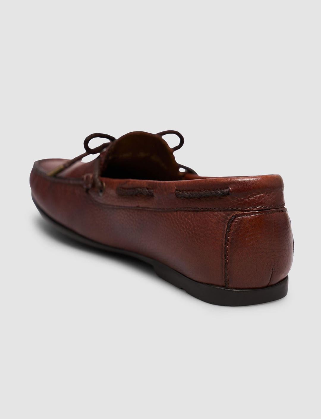  Taba Bağcık Detaylı Erkek Loafer Ayakkabı