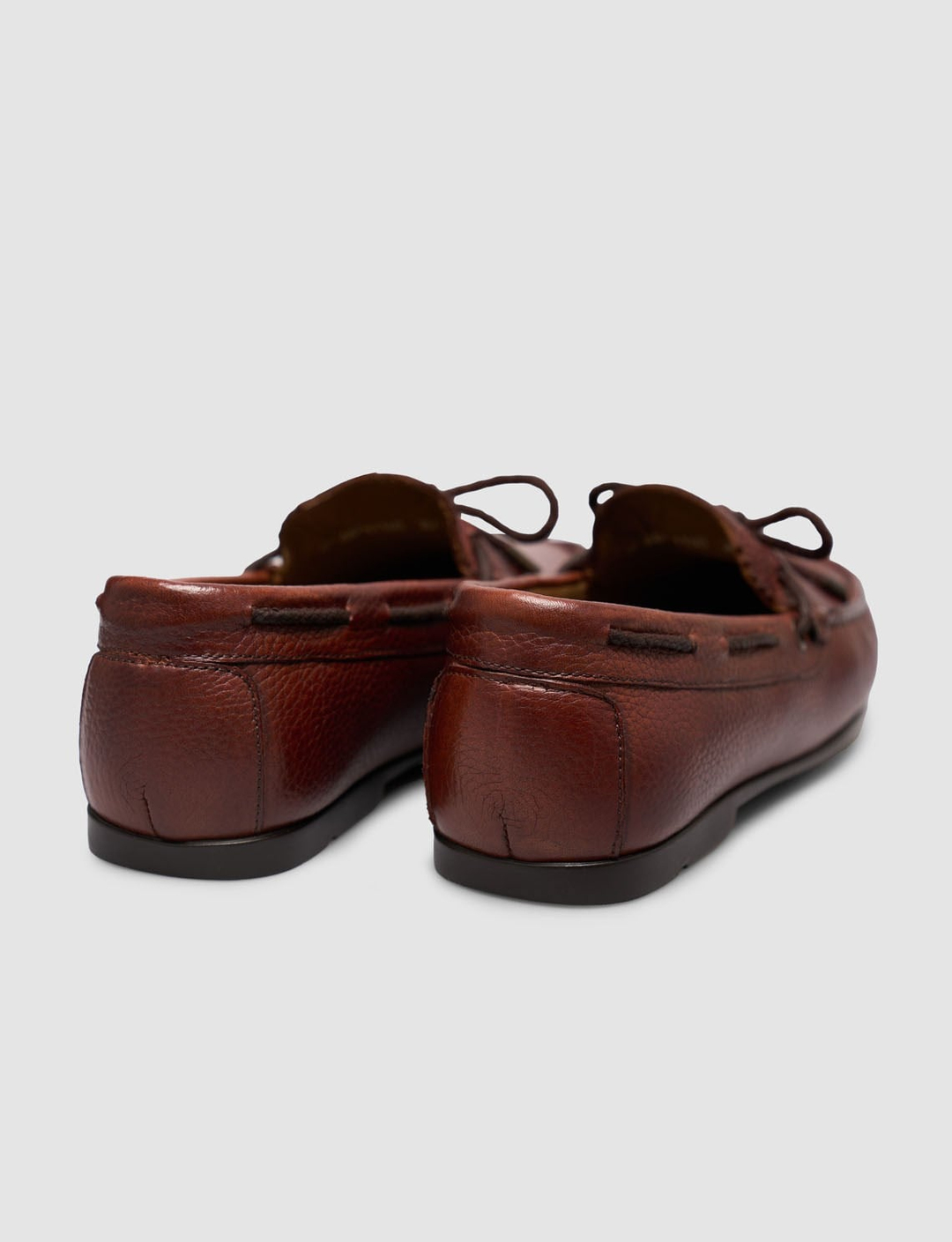  Taba Bağcık Detaylı Erkek Loafer Ayakkabı