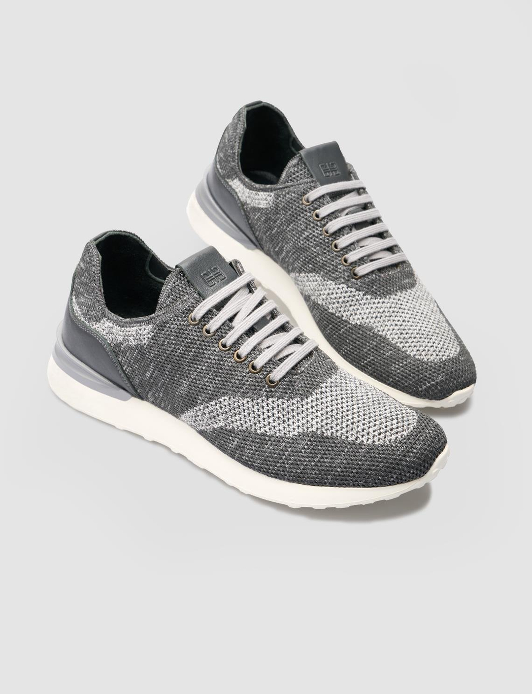  Triko Gri Bağcıklı Erkek Spor Ayakkabı