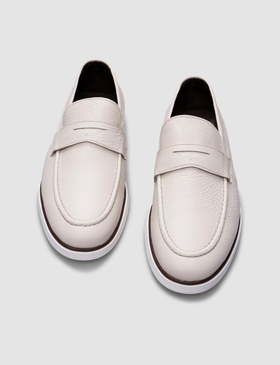 %100 Hakiki Deri Bej Erkek Ayakkabı