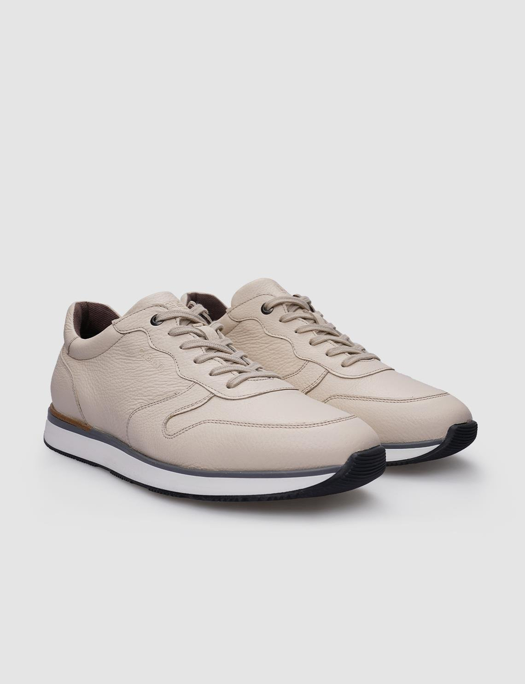 %100 Hakiki Deri Bej Erkek Ayakkabı