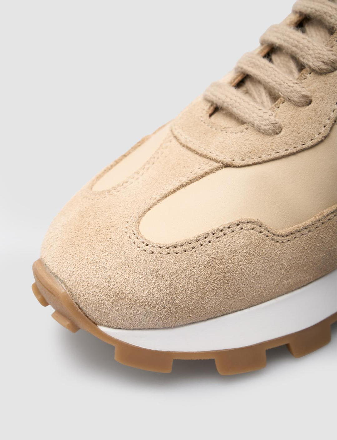 %100 Hakiki Deri Bej Kadın Ayakkabı