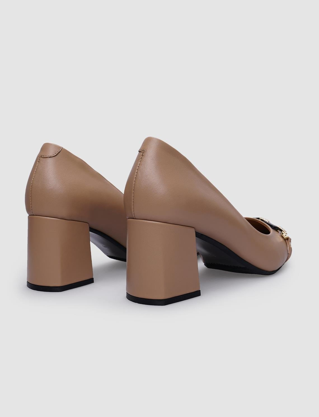 %100 Hakiki Deri Bej Kadın Ayakkabı