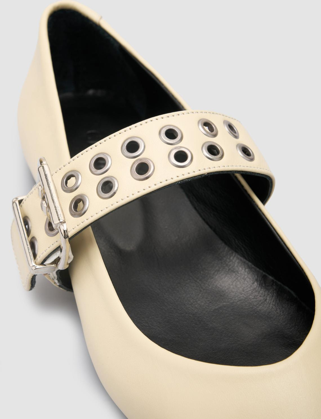 %100 Hakiki Deri Bej Kadın Ayakkabı