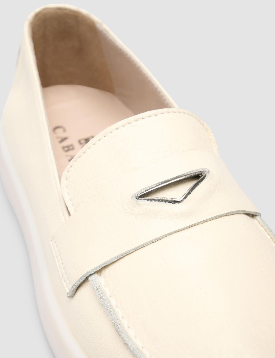 %100 Hakiki Deri Bej Kadın Ayakkabı