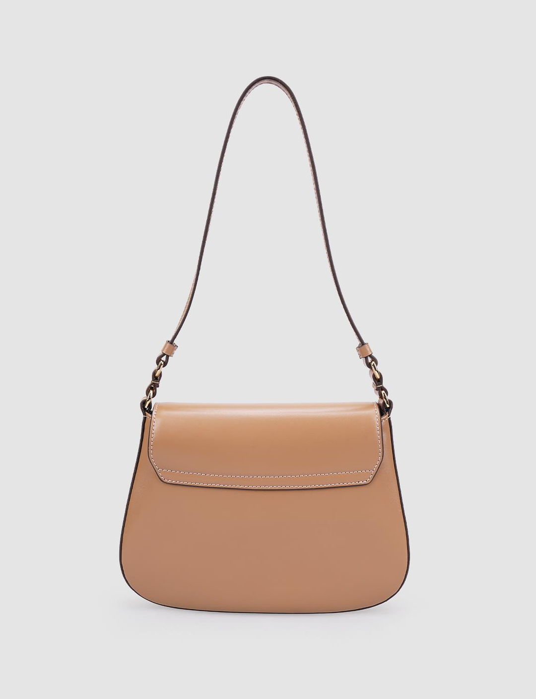 %100 Hakiki Deri Bej Kadın Çanta