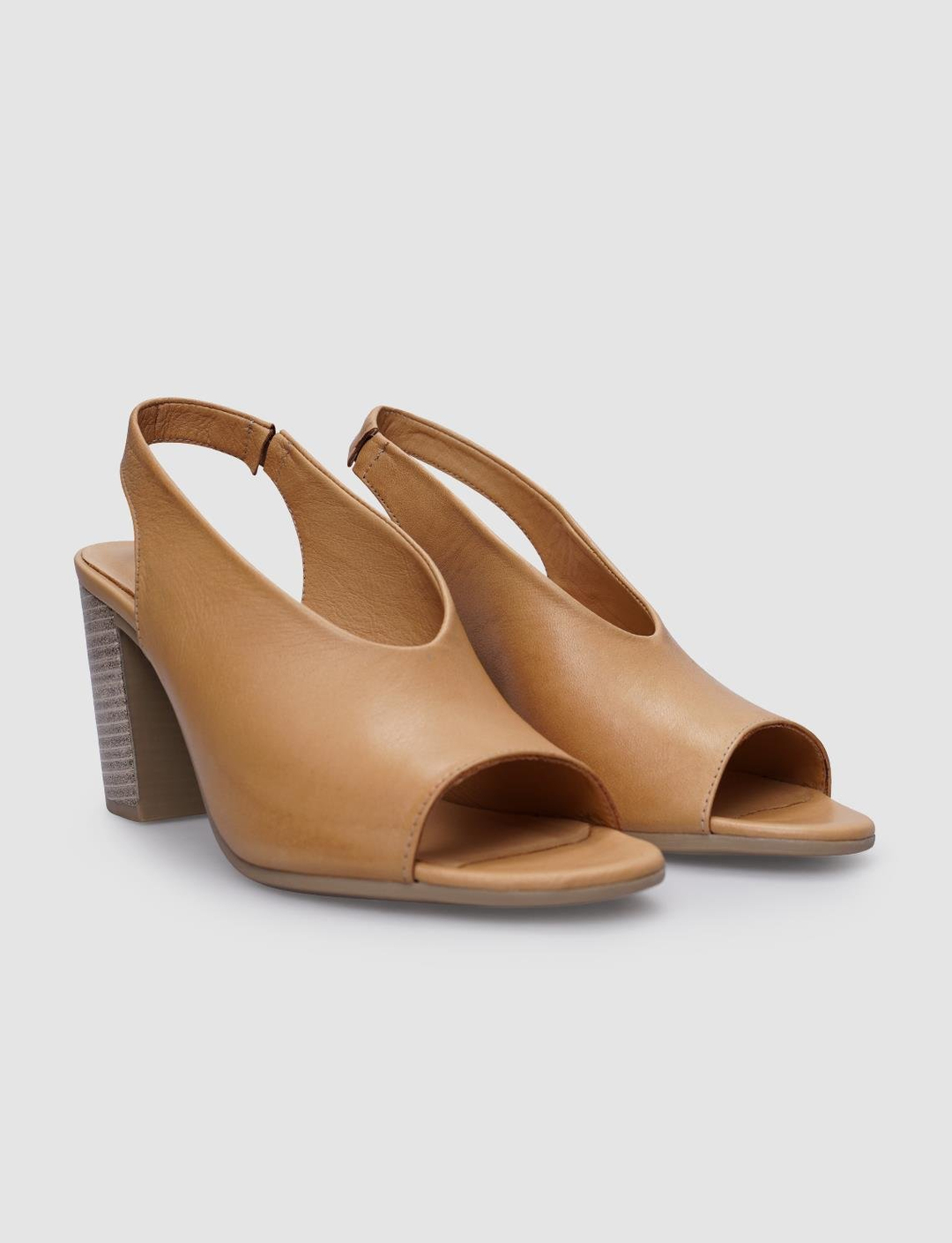 %100 Hakiki Deri Bej Kadın Sandalet
