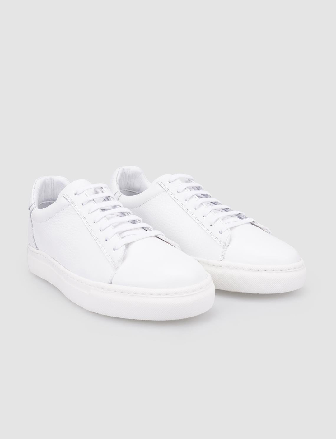 %100 Hakiki Deri Beyaz Erkek Ayakkabı