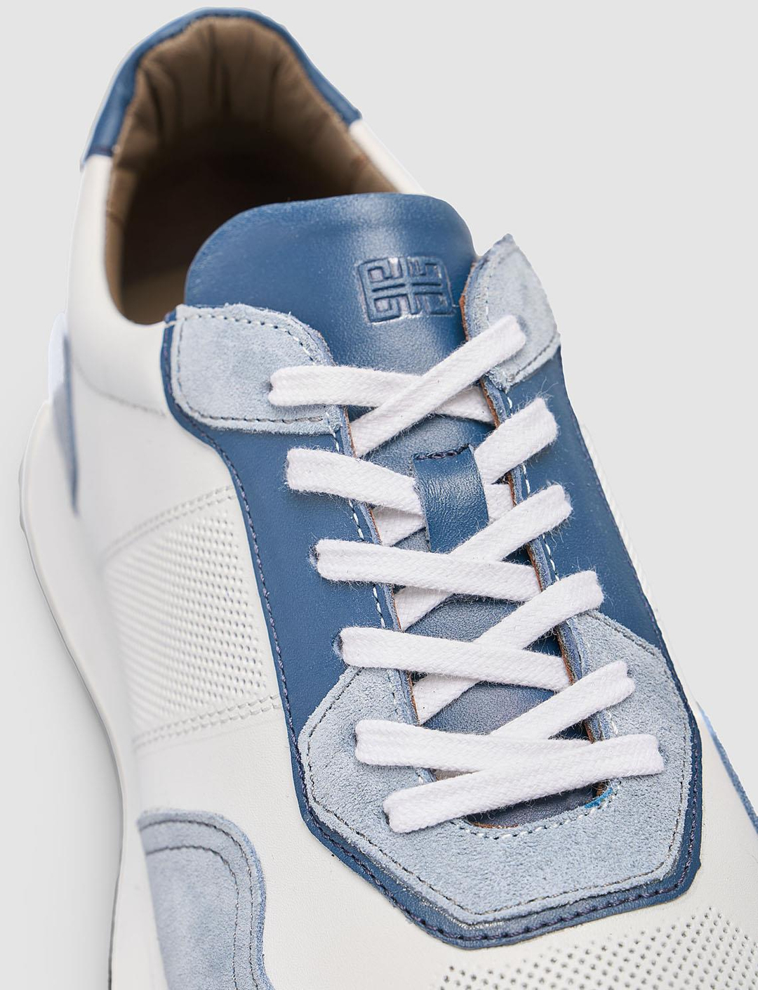 %100 Hakiki Deri Beyaz Erkek Ayakkabı