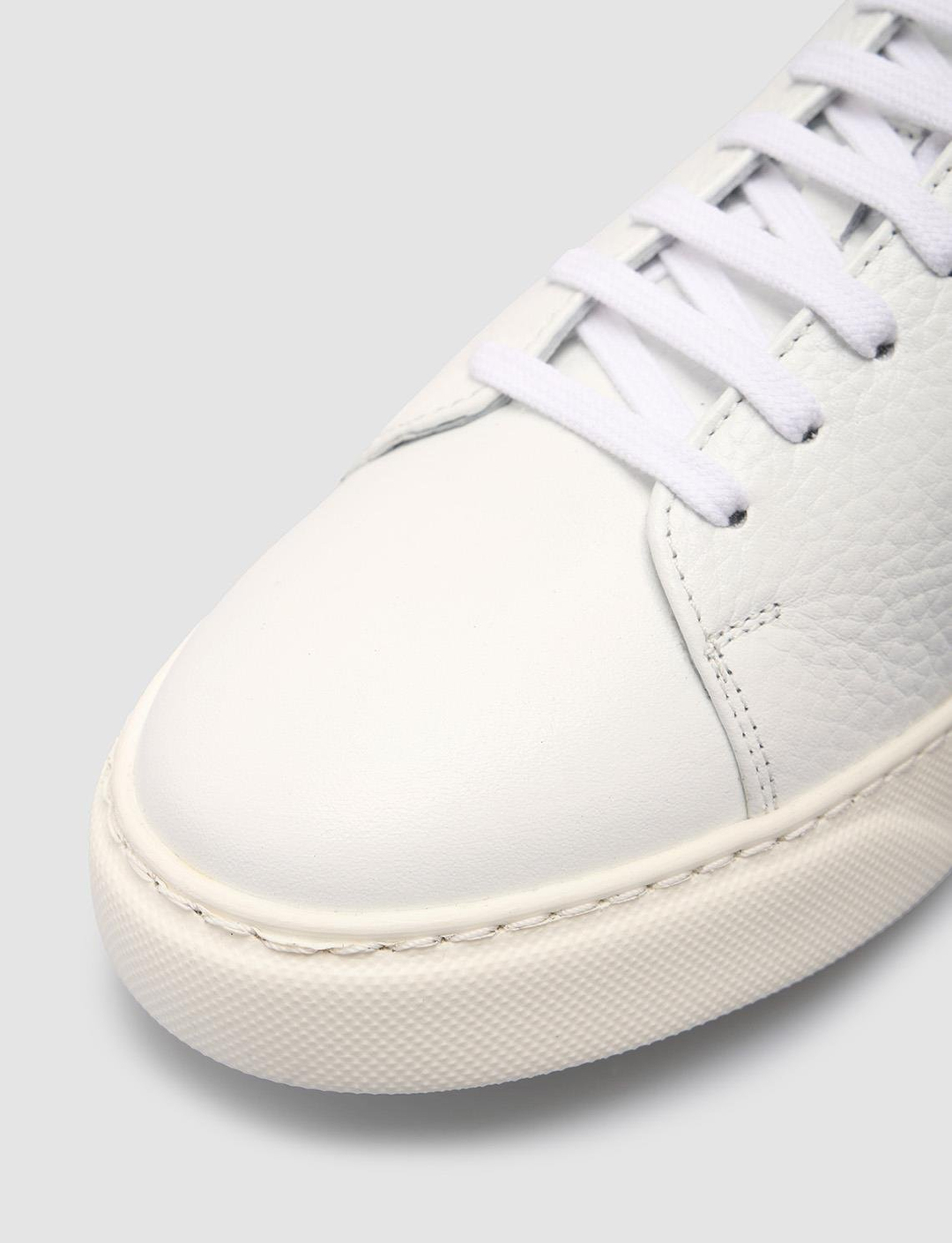 %100 Hakiki Deri Beyaz Erkek Ayakkabı