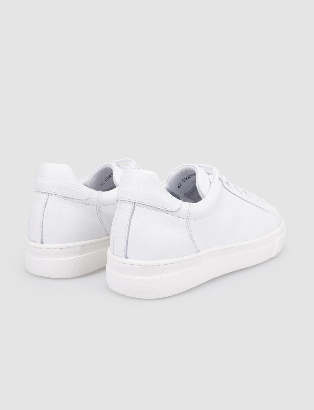 %100 Hakiki Deri Beyaz Erkek Ayakkabı