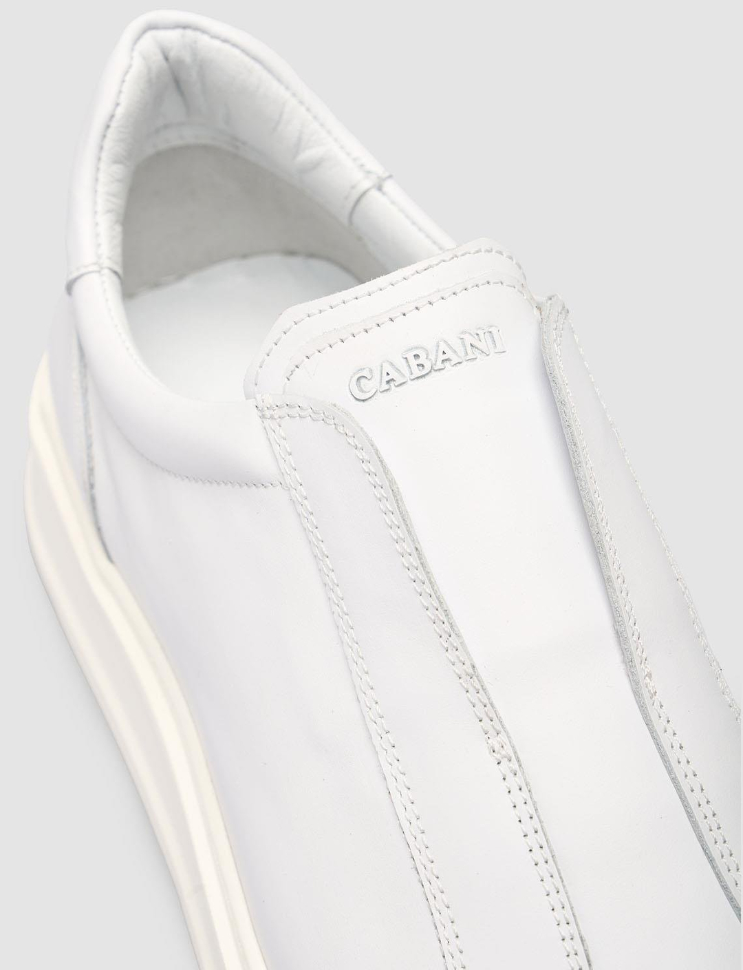 %100 Hakiki Deri Beyaz Erkek Ayakkabı