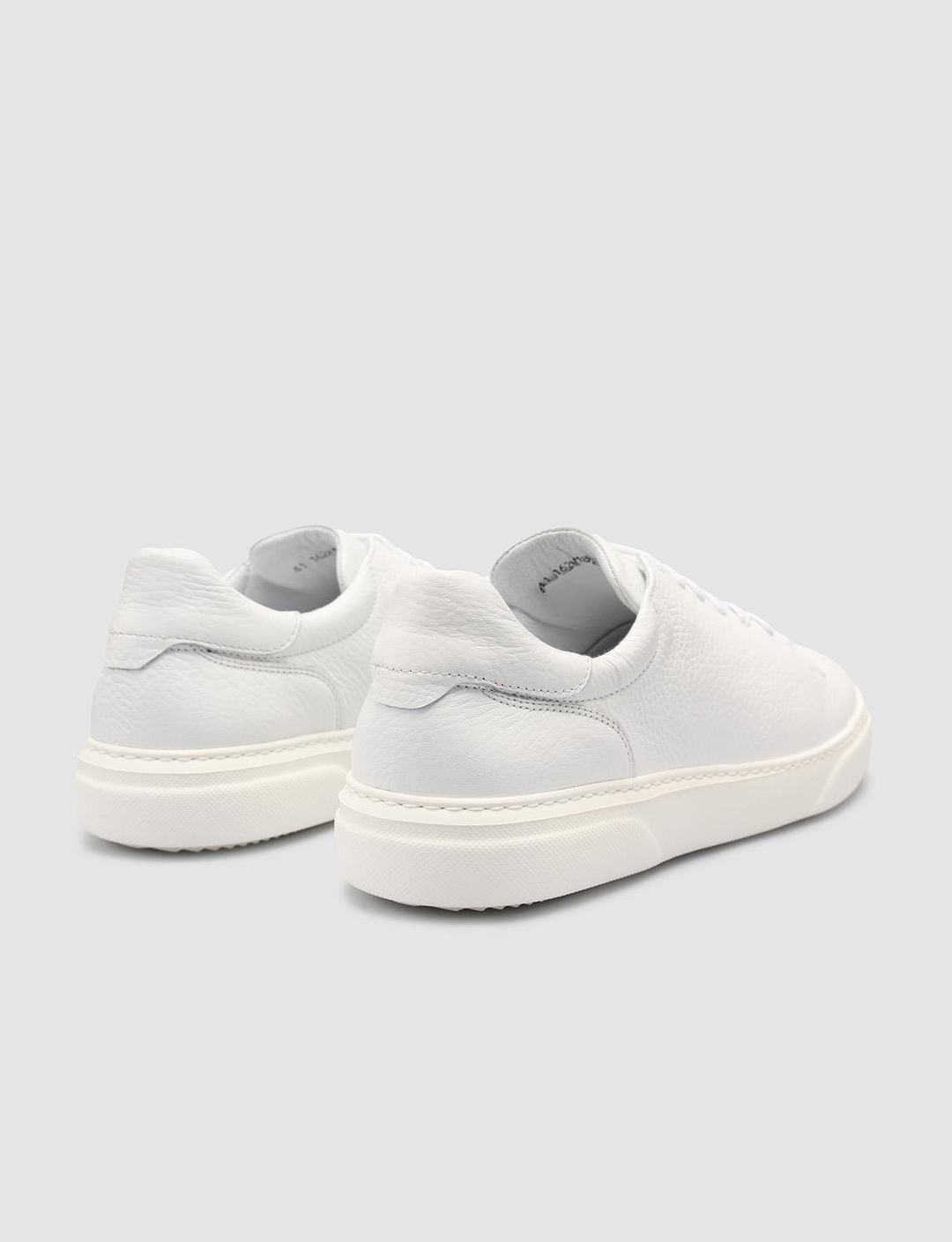 %100 Hakiki Deri Beyaz Erkek Ayakkabı