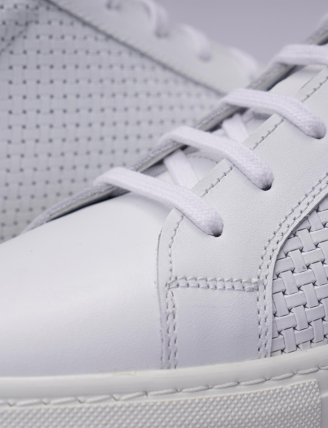 %100 Hakiki Deri Beyaz Erkek Ayakkabı