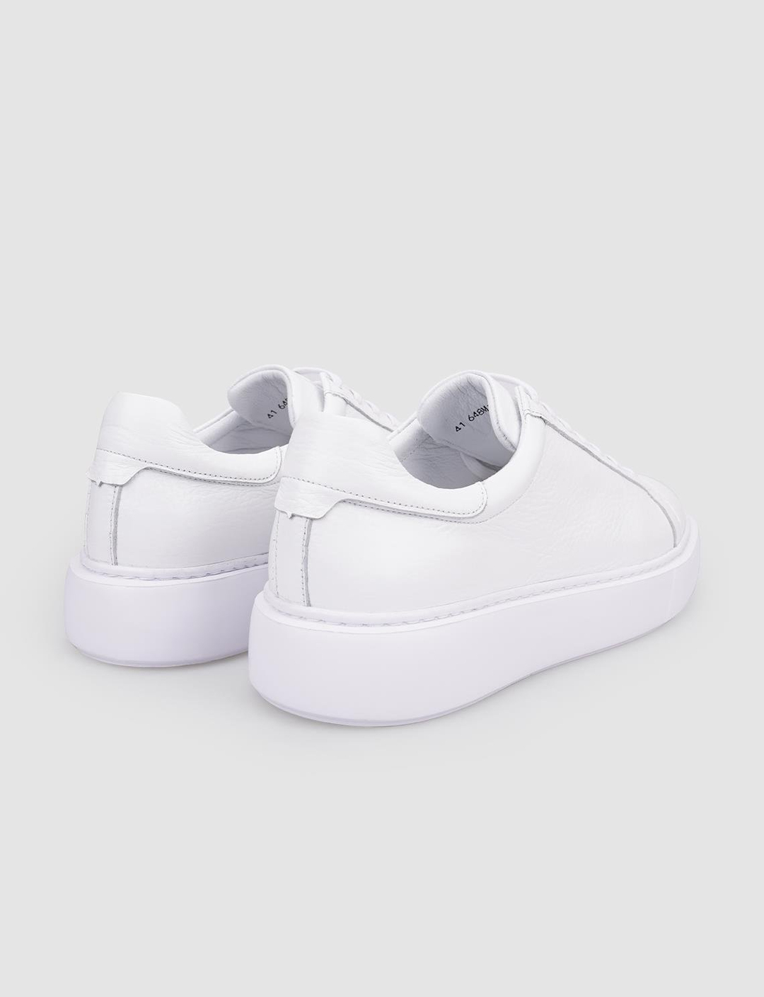 %100 Hakiki Deri Beyaz Erkek Ayakkabı