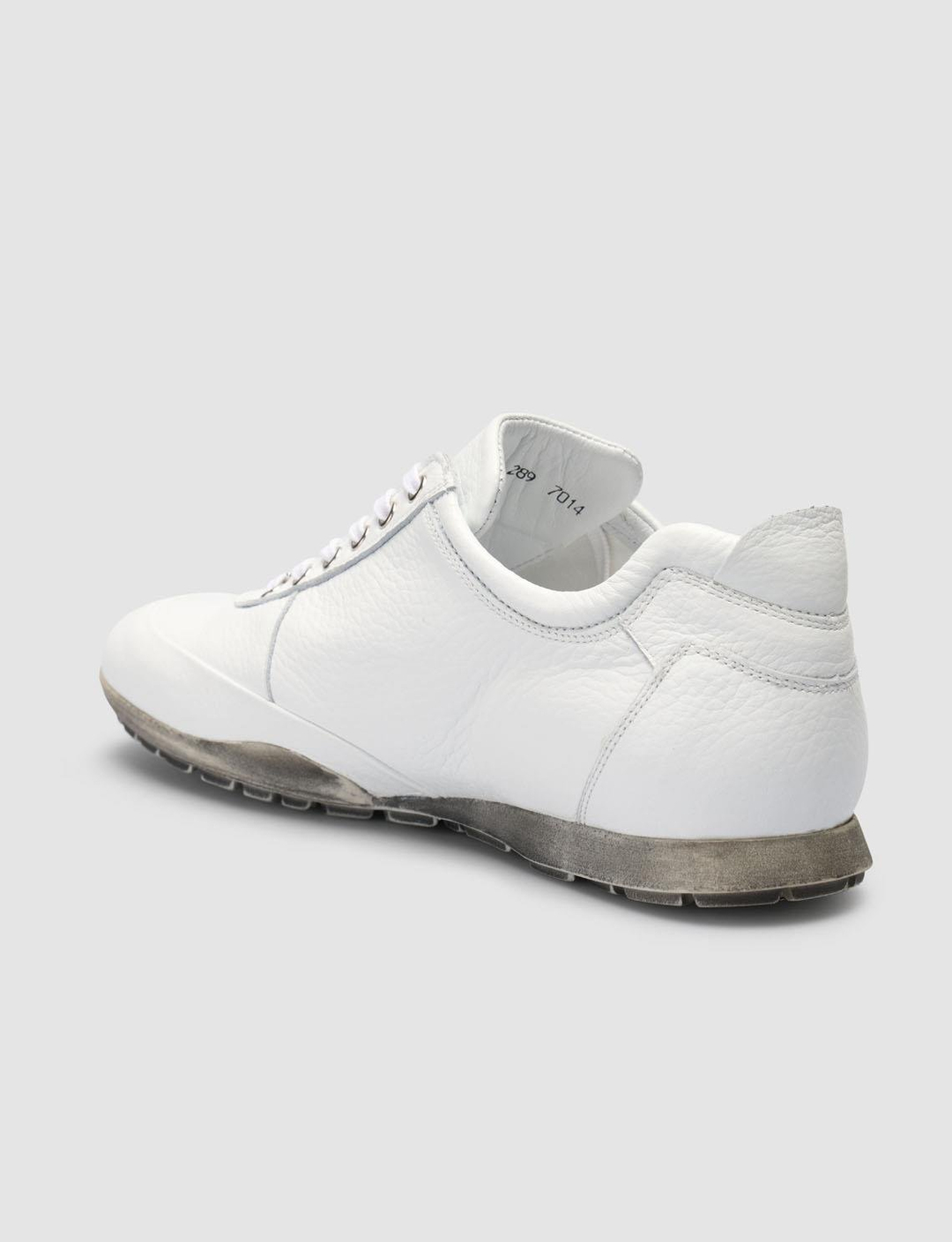 %100 Hakiki Deri Beyaz Erkek Ayakkabı