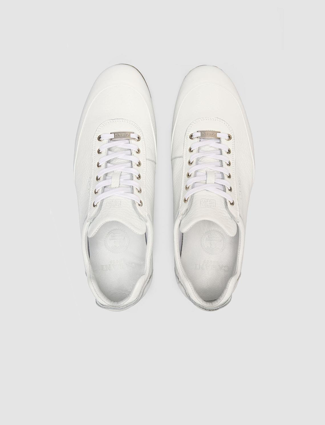 %100 Hakiki Deri Beyaz Erkek Ayakkabı