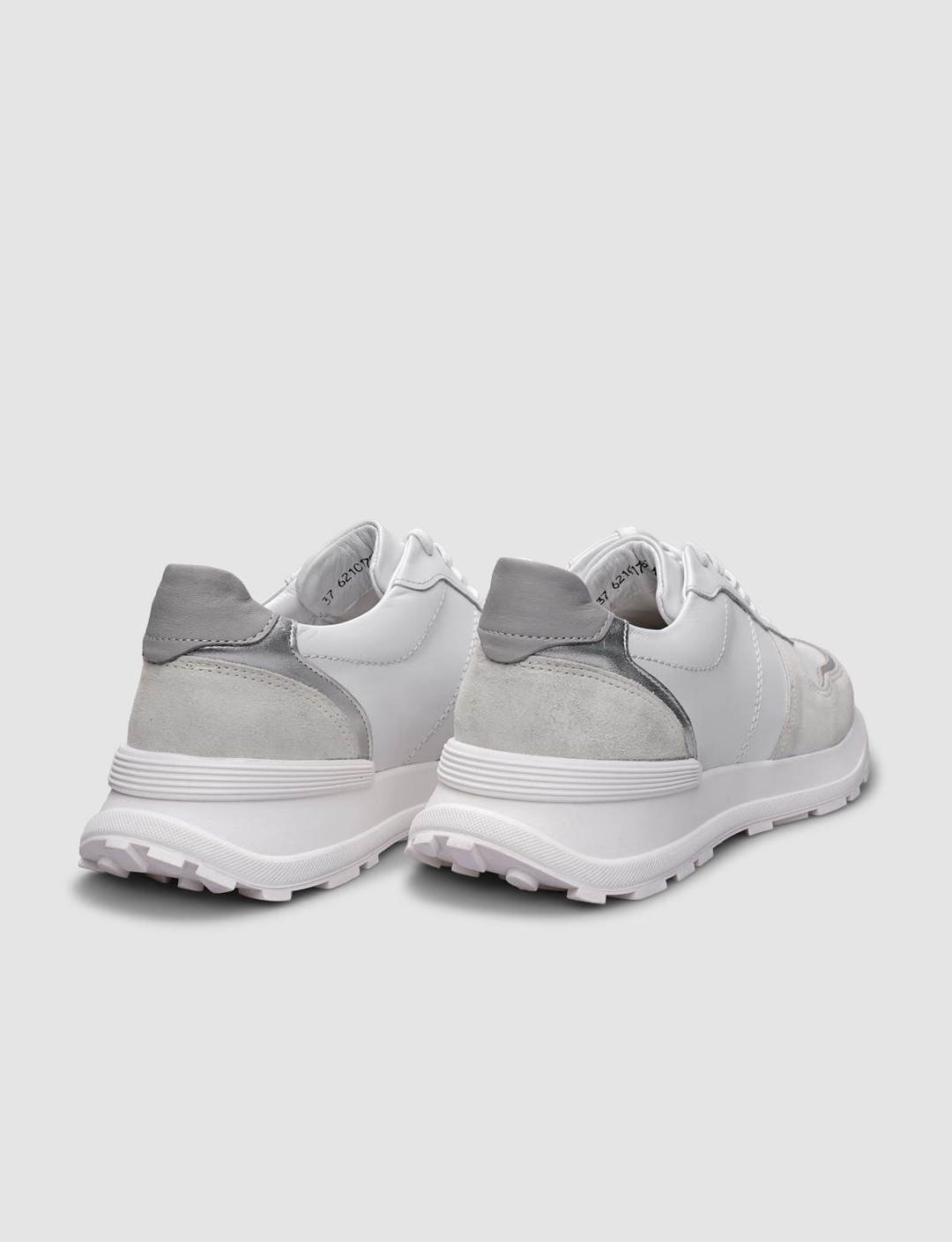 %100 Hakiki Deri Beyaz Kadın Ayakkabı