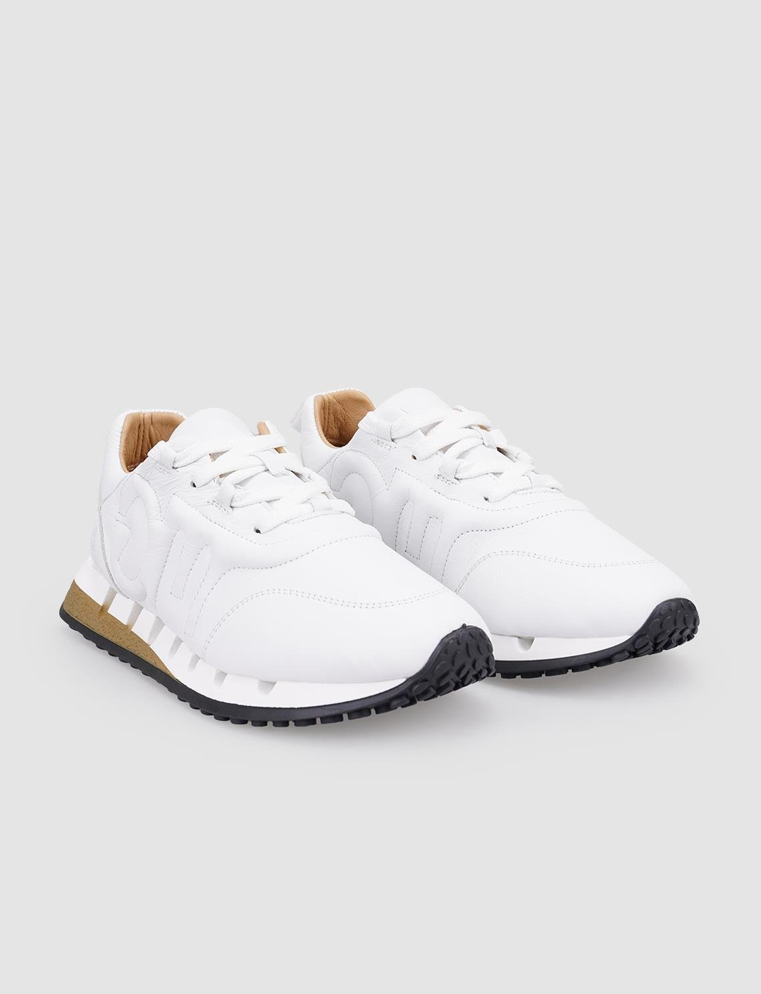 %100 Hakiki Deri Beyaz Kadın Ayakkabı