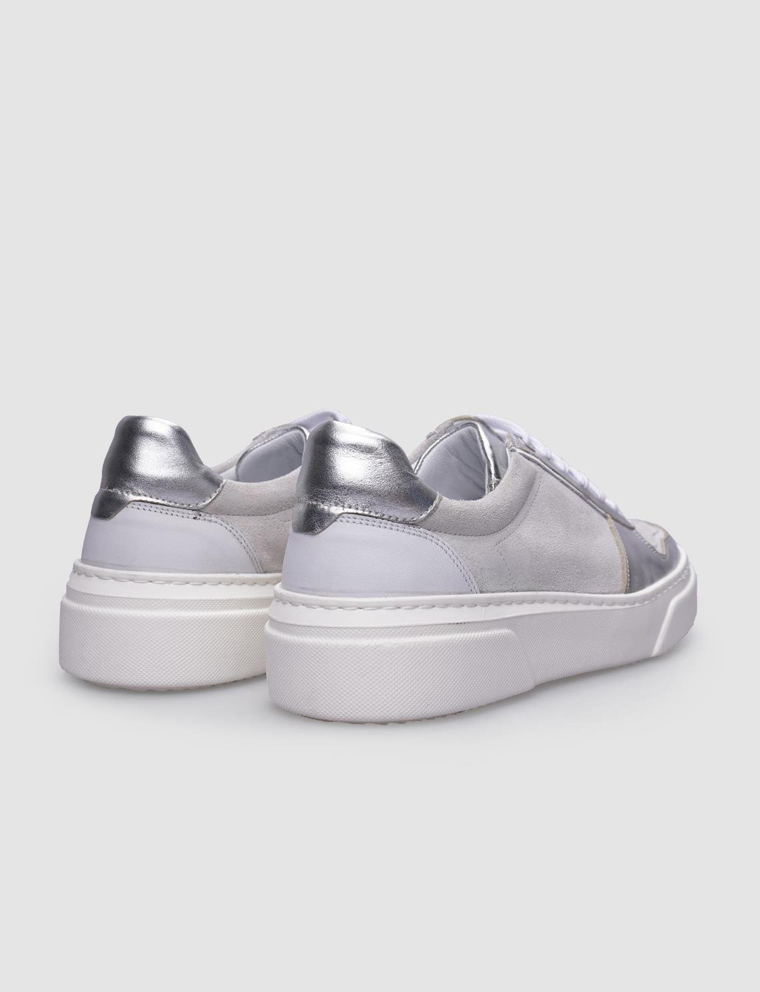 %100 Hakiki Deri Beyaz Kadın Ayakkabı