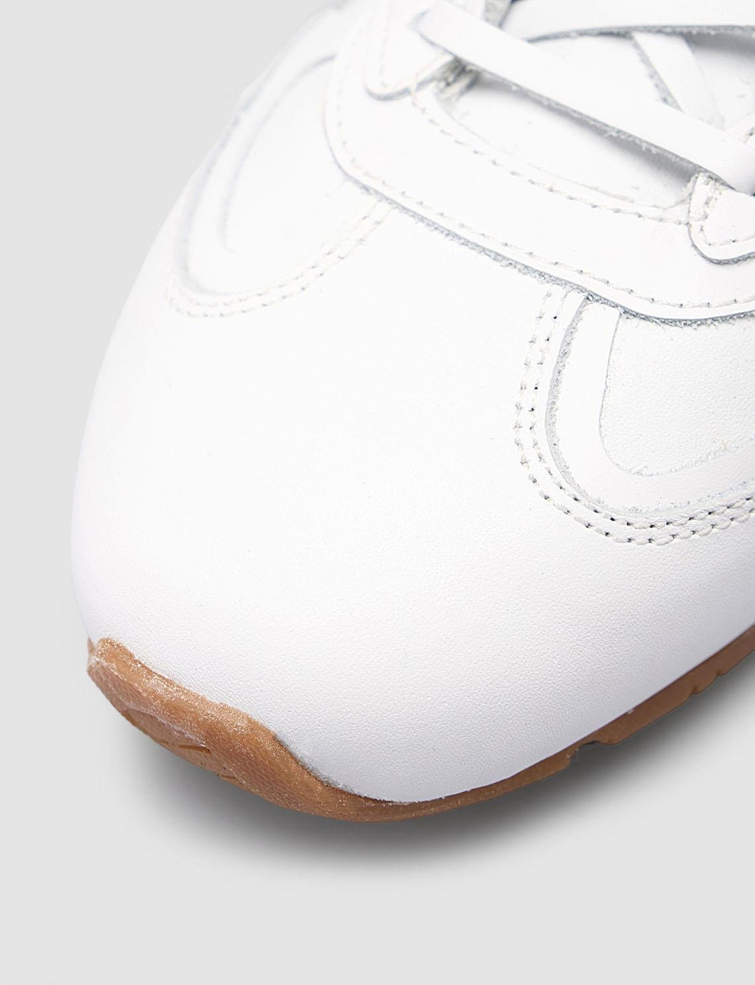 %100 Hakiki Deri Beyaz Kadın Ayakkabı