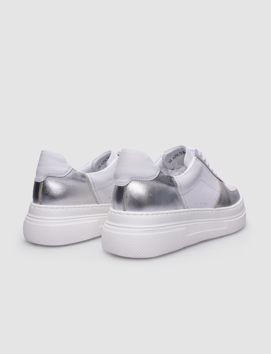 %100 Hakiki Deri Beyaz Kadın Ayakkabı