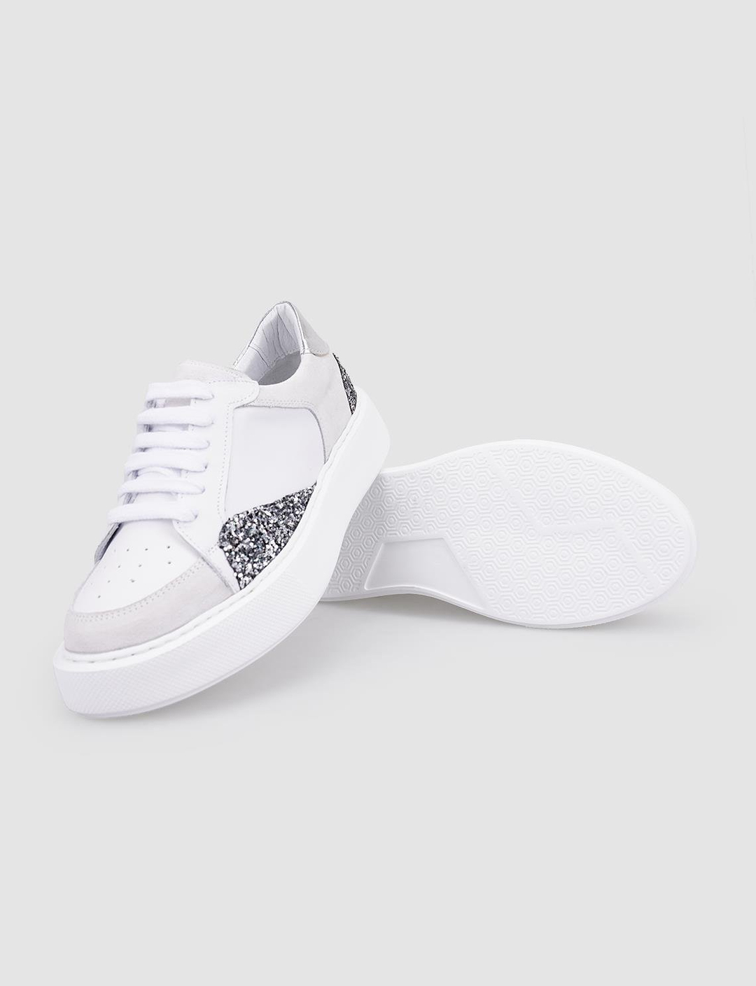 %100 Hakiki Deri Beyaz Kadın Ayakkabı