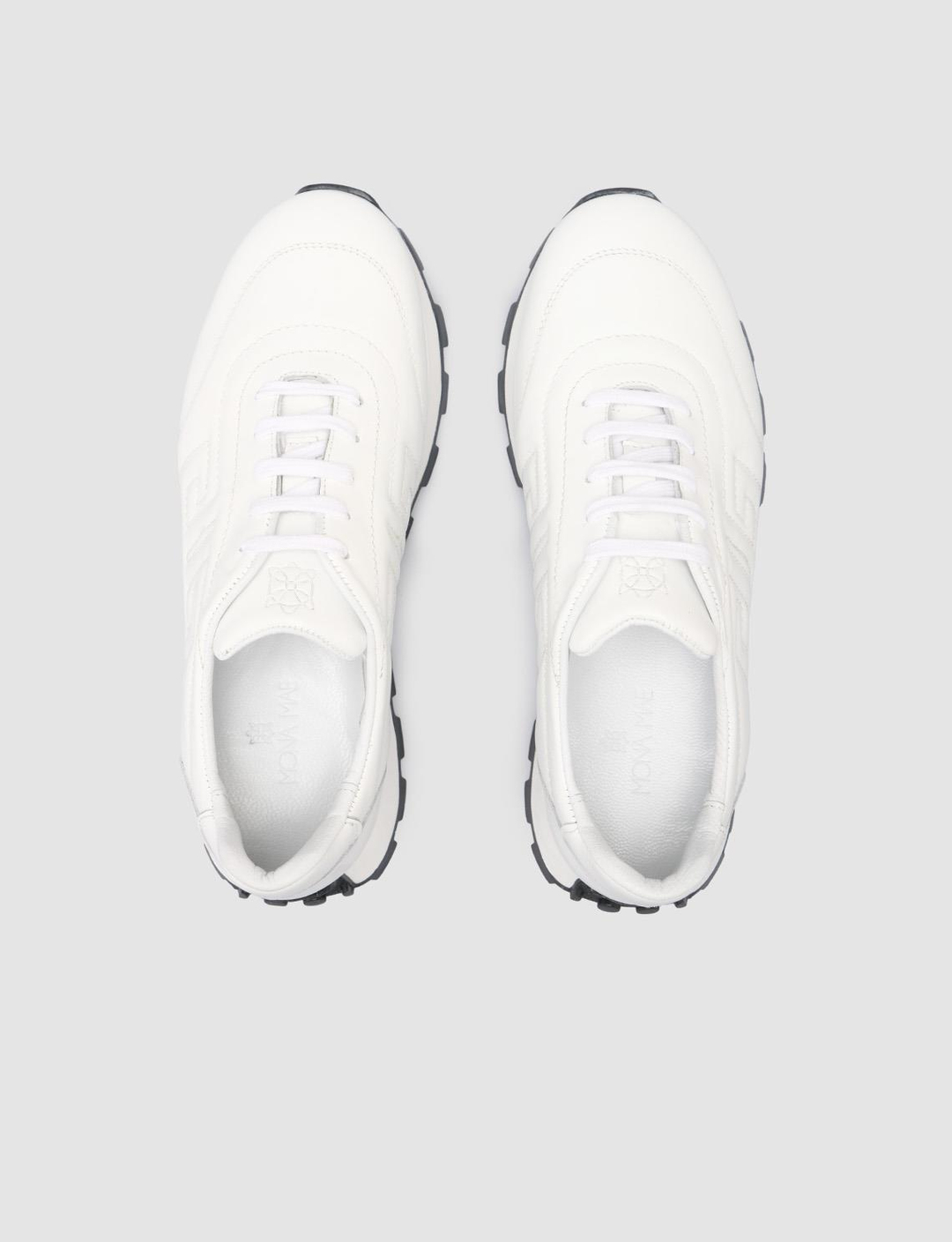 %100 Hakiki Deri Beyaz Kadın Ayakkabı