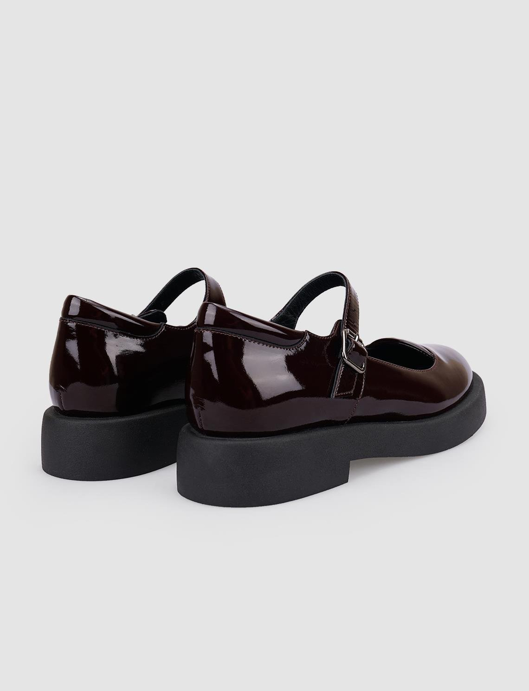 %100 Hakiki Deri Bordo Kadın Ayakkabı