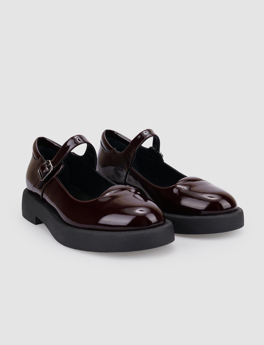 %100 Hakiki Deri Bordo Kadın Ayakkabı