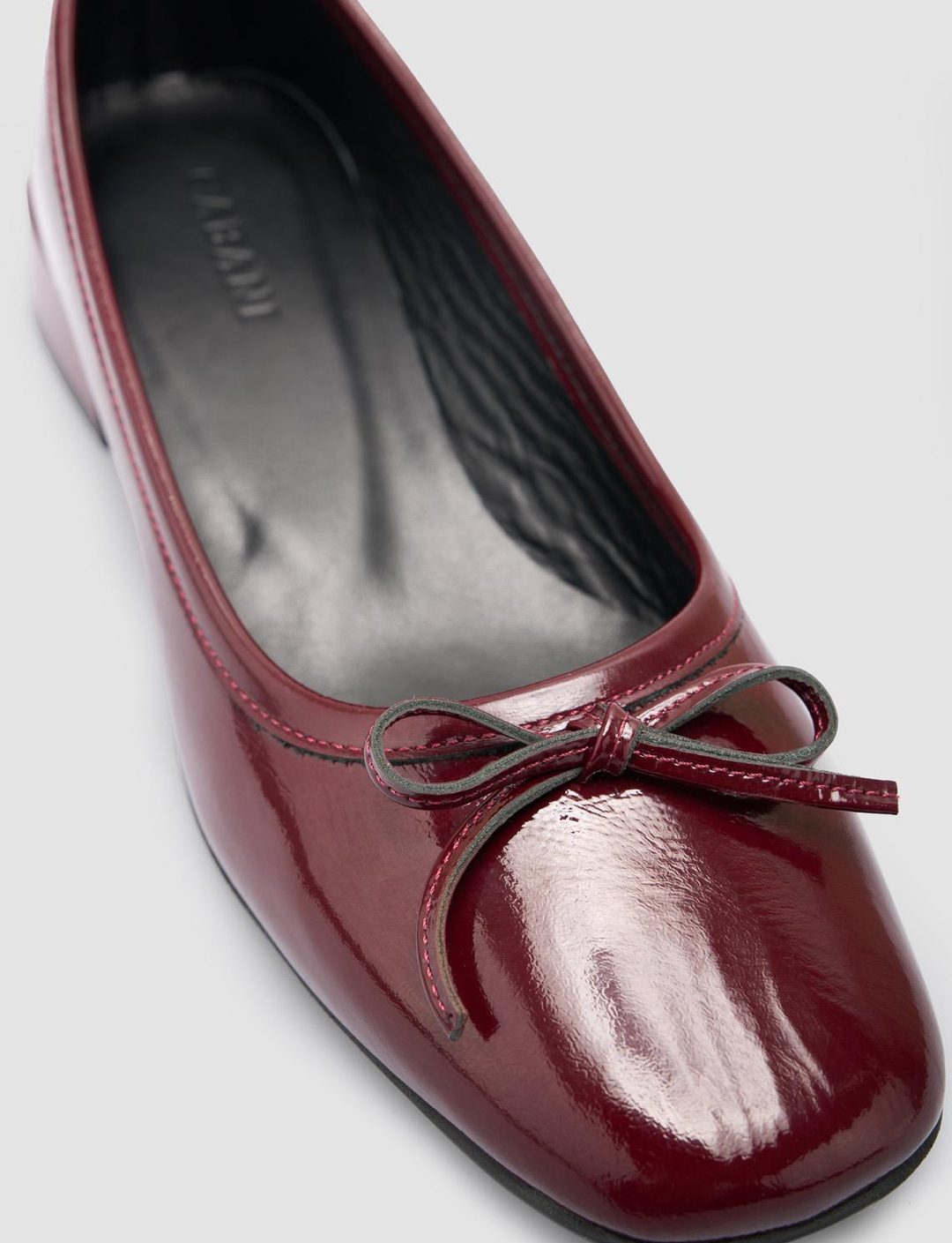 %100 Hakiki Deri Bordo Kadın Ayakkabı