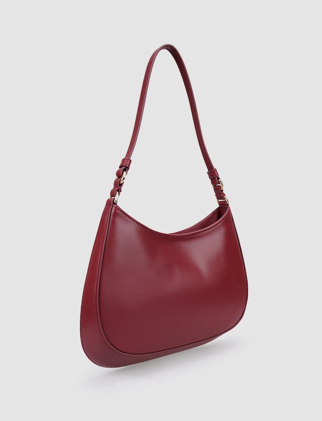 %100 Hakiki Deri Bordo Kadın Çanta