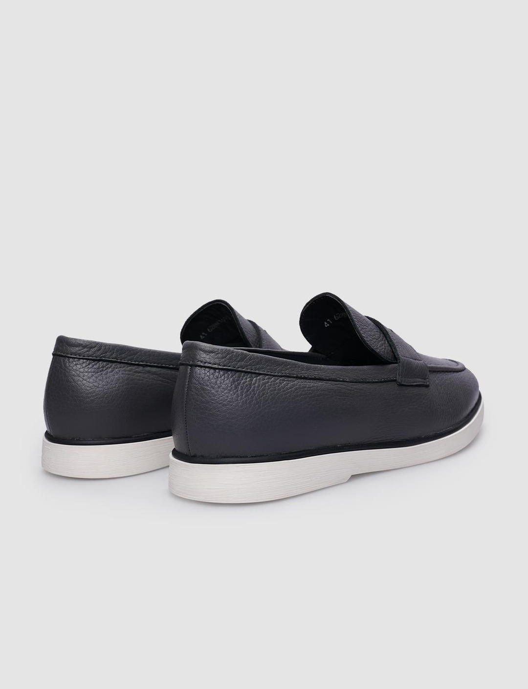 %100 Hakiki Deri Gri Erkek Ayakkabı