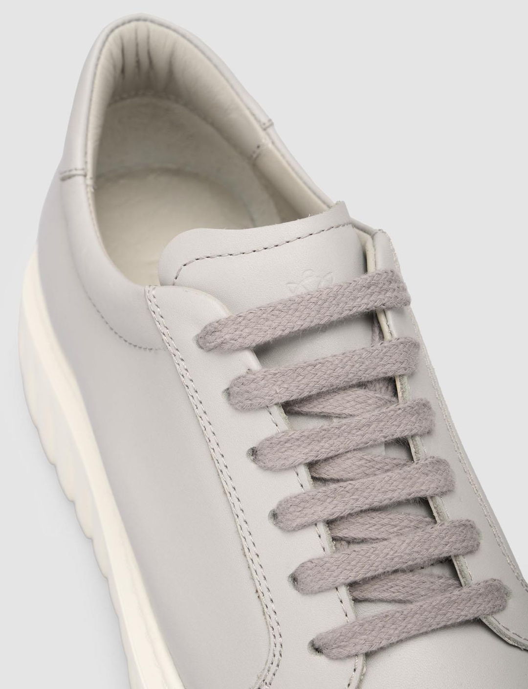 %100 Hakiki Deri Gri Kadın Ayakkabı