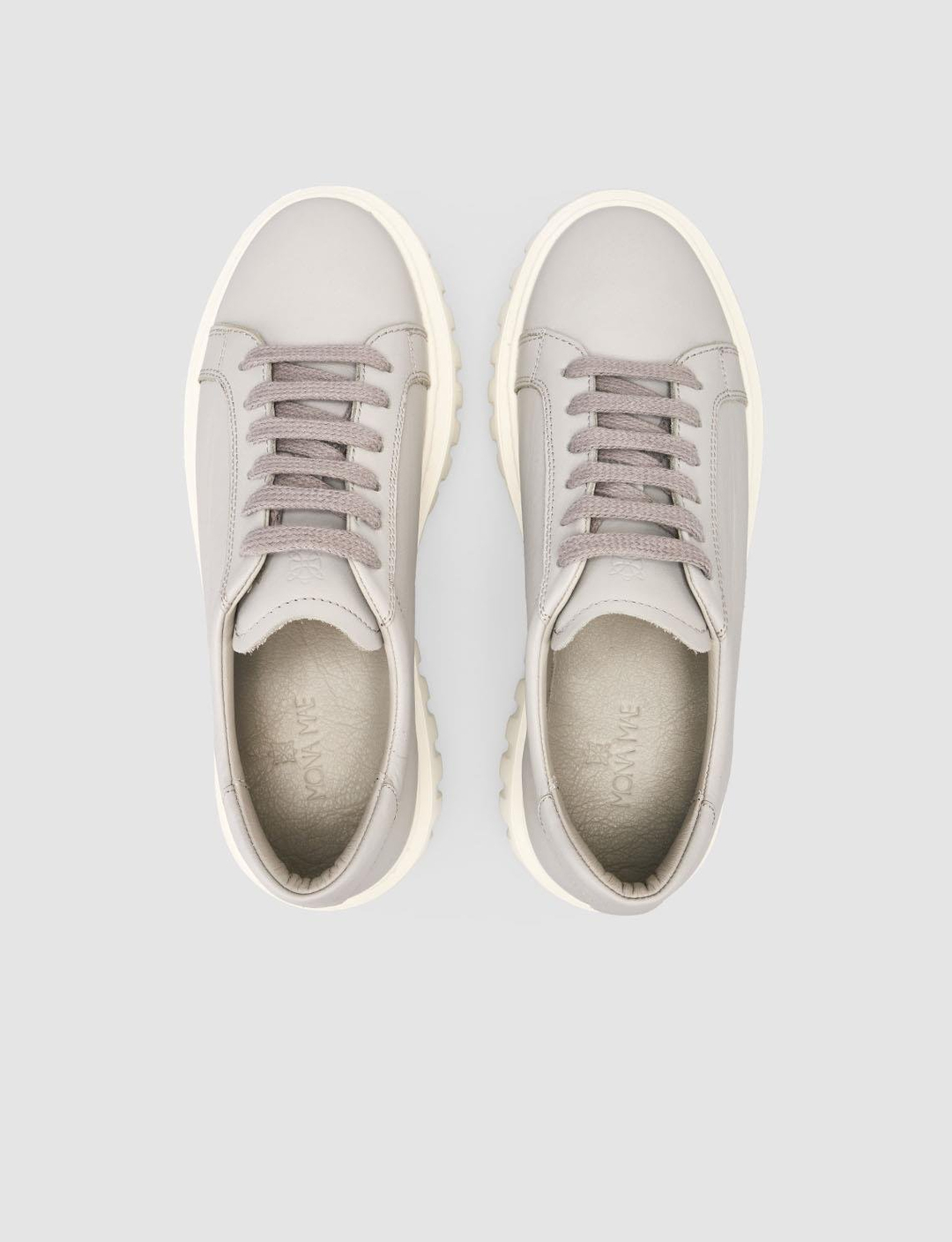 %100 Hakiki Deri Gri Kadın Ayakkabı