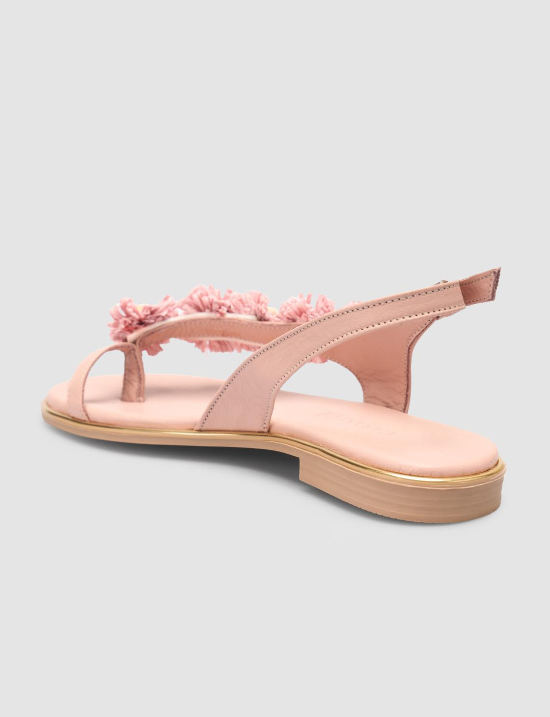 %100 Hakiki Deri  Kadın Sandalet