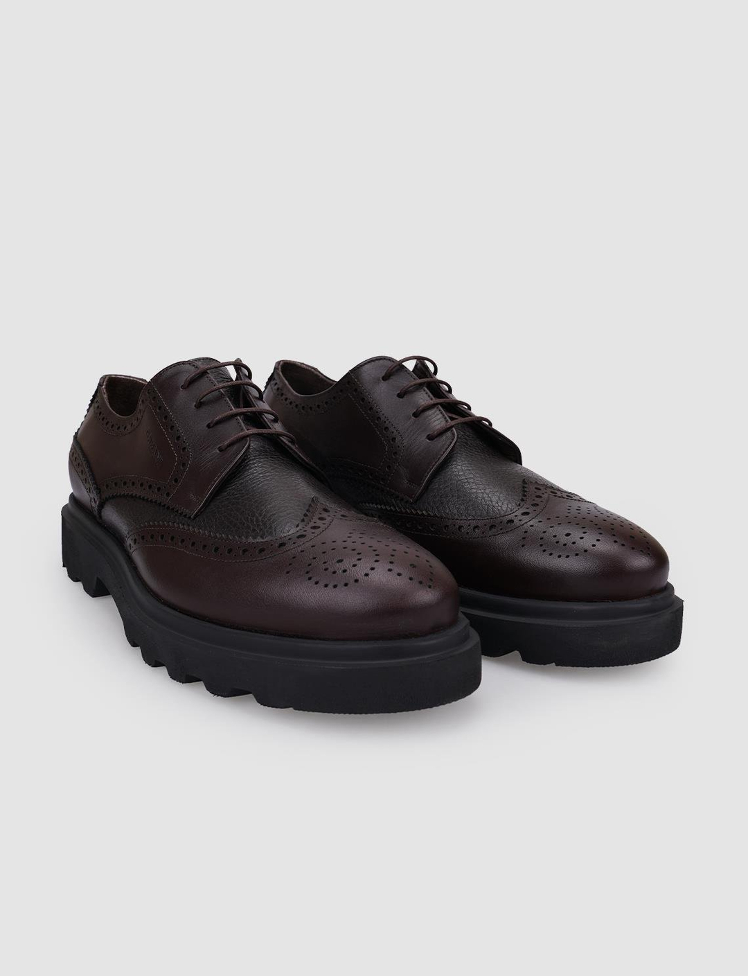 %100 Hakiki Deri Kahverengi Erkek Ayakkabı