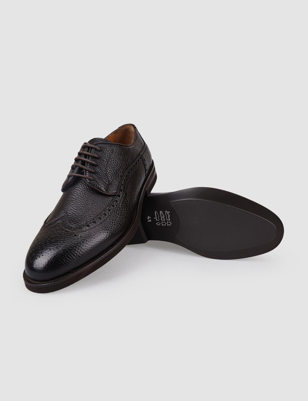 %100 Hakiki Deri Kahverengi Erkek Ayakkabı