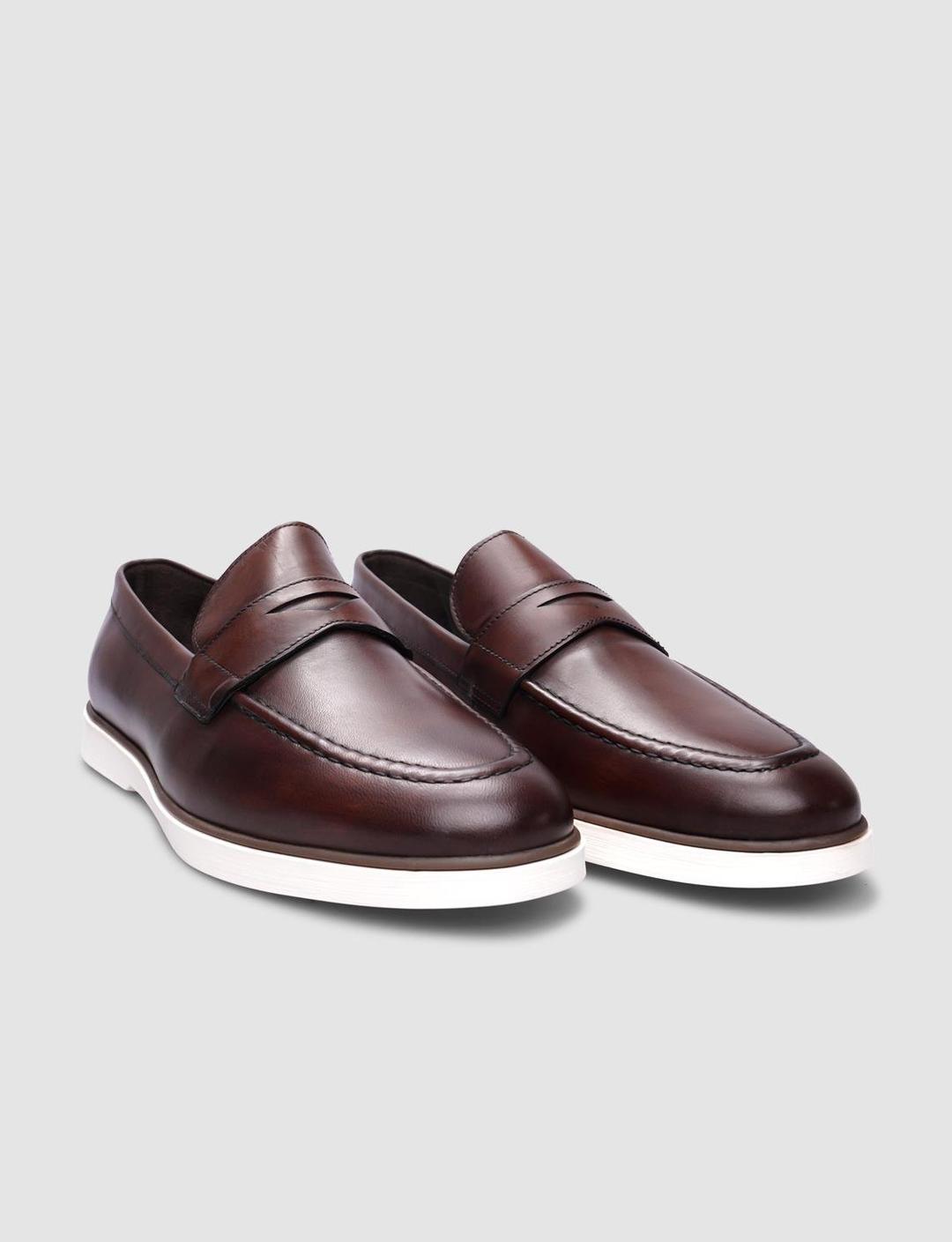 %100 Hakiki Deri Kahverengi Erkek Ayakkabı